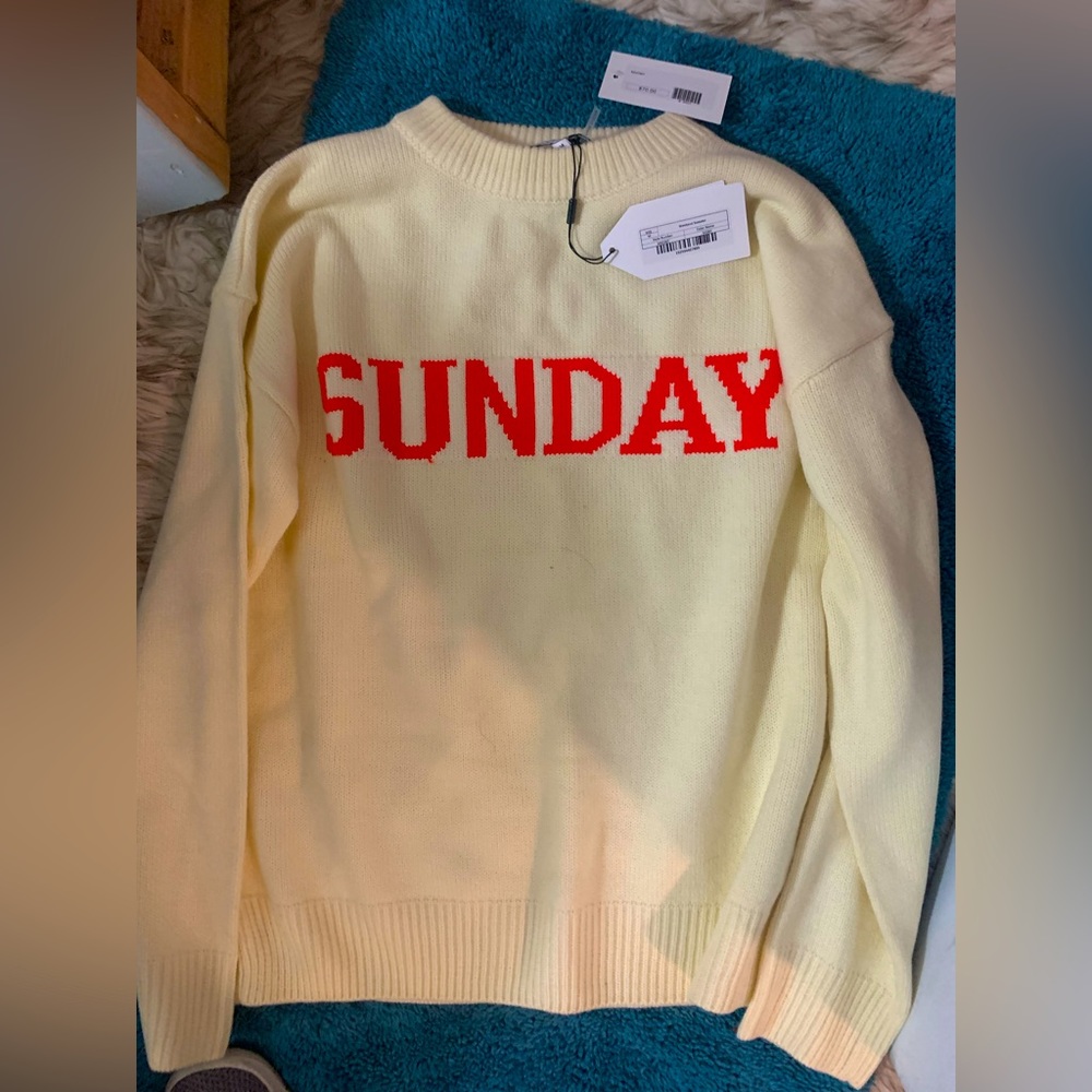 NWT Sunday sweater